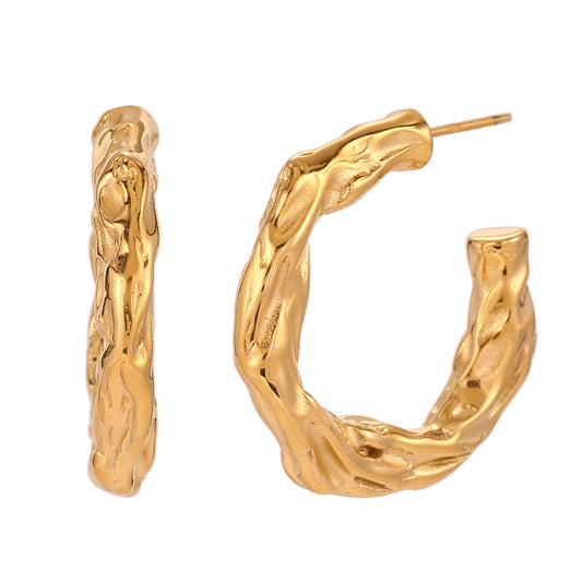 PENDIENTES MARTILLADO