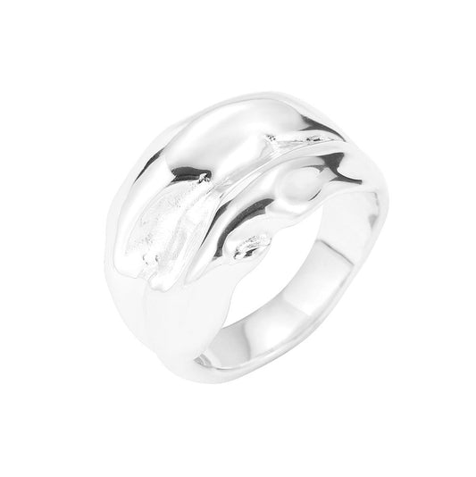 ANILLO MARTILLADO ANCHO