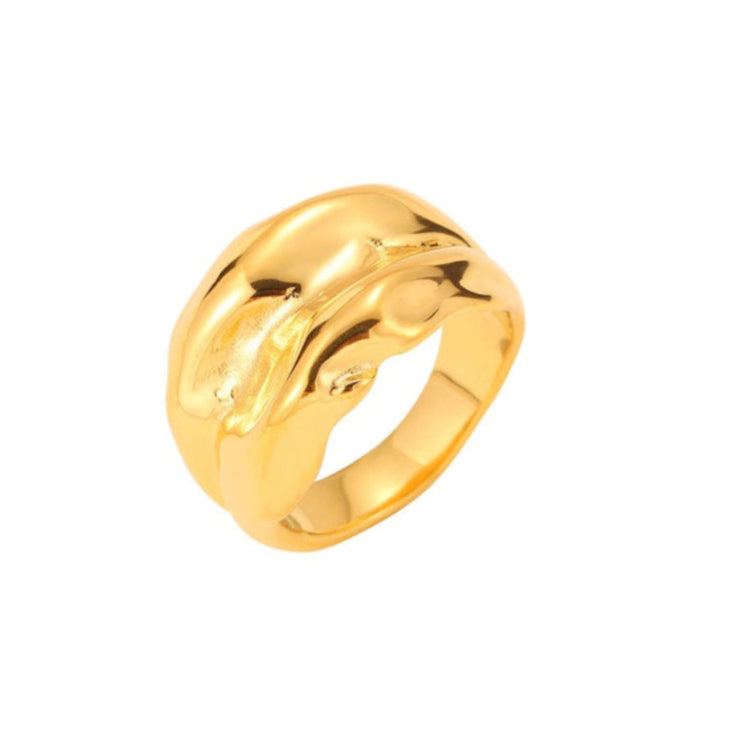 ANILLO AMARTILLADO ANCHO