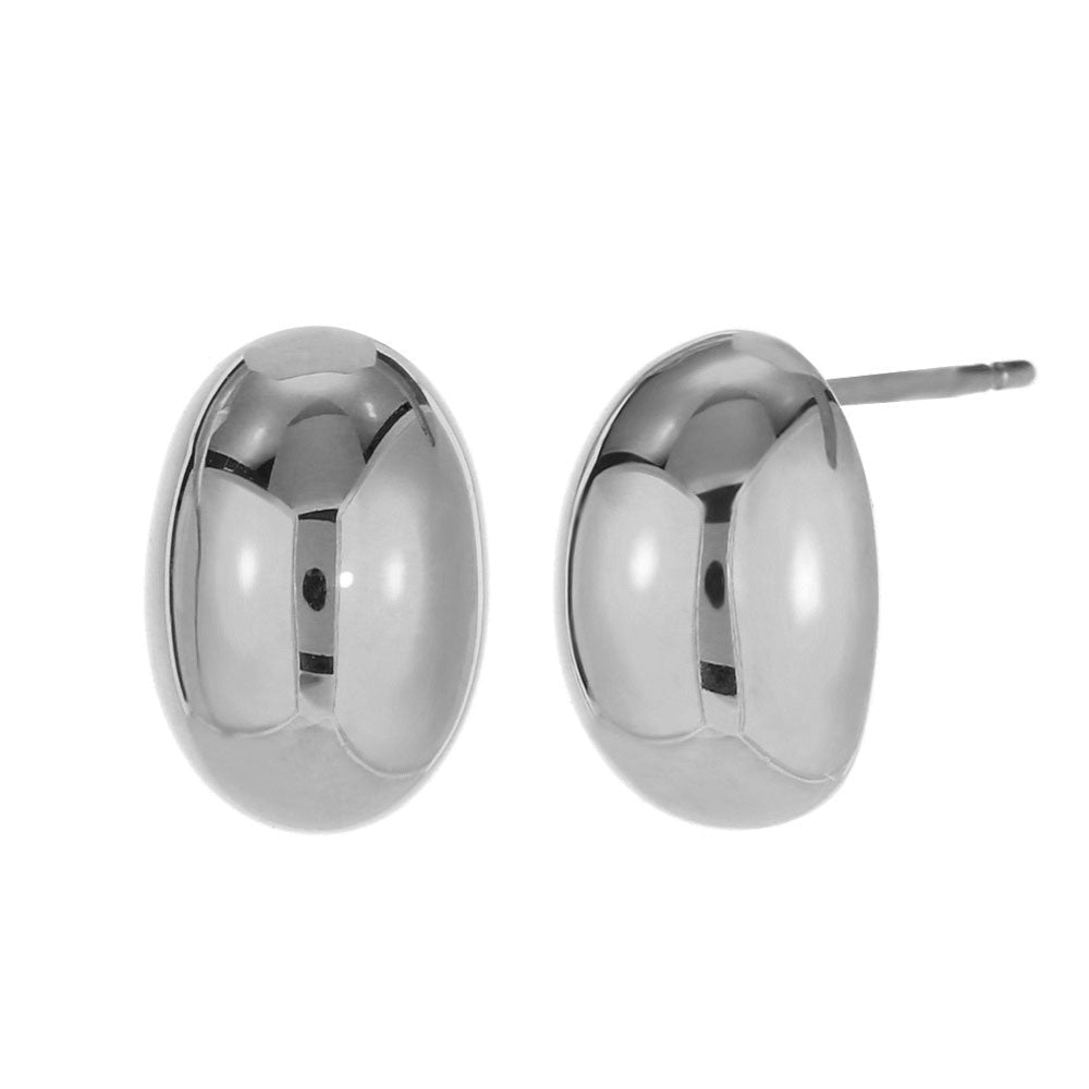 PENDIENTE OVALADO - VIOLETA