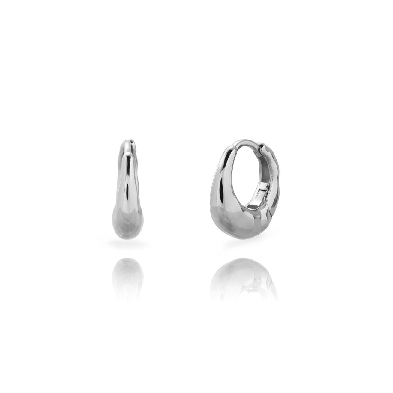 PENDIENTES ARO AMARTILLADO REDONDO