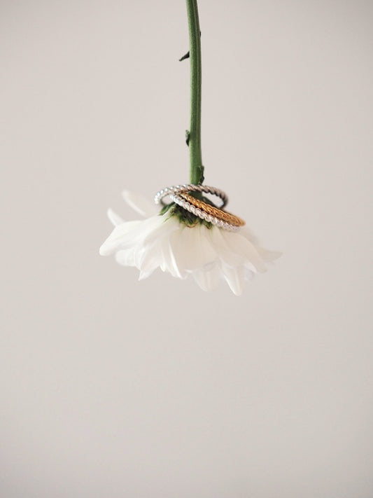 ANILLO ESPIRAL - VIOLETA