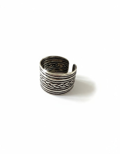 ANILLO ETNICO AJUSTABLE - VIOLETA