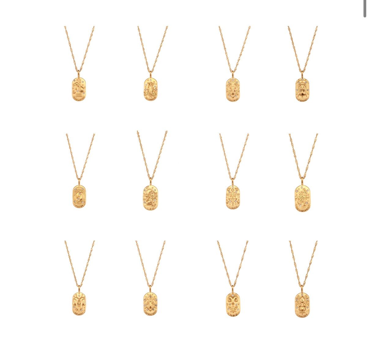 COLLAR ZODIACAL - VIOLETA