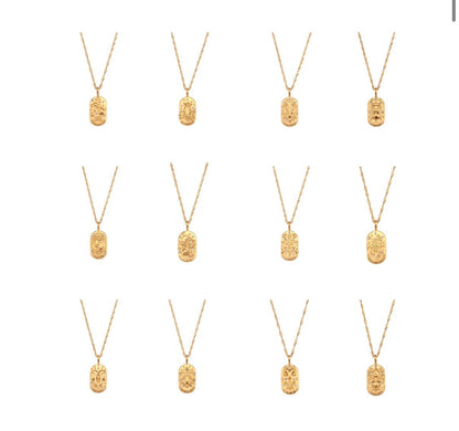 COLLAR ZODIACAL - VIOLETA