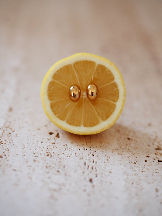 PENDIENTE OVALADO - VIOLETA