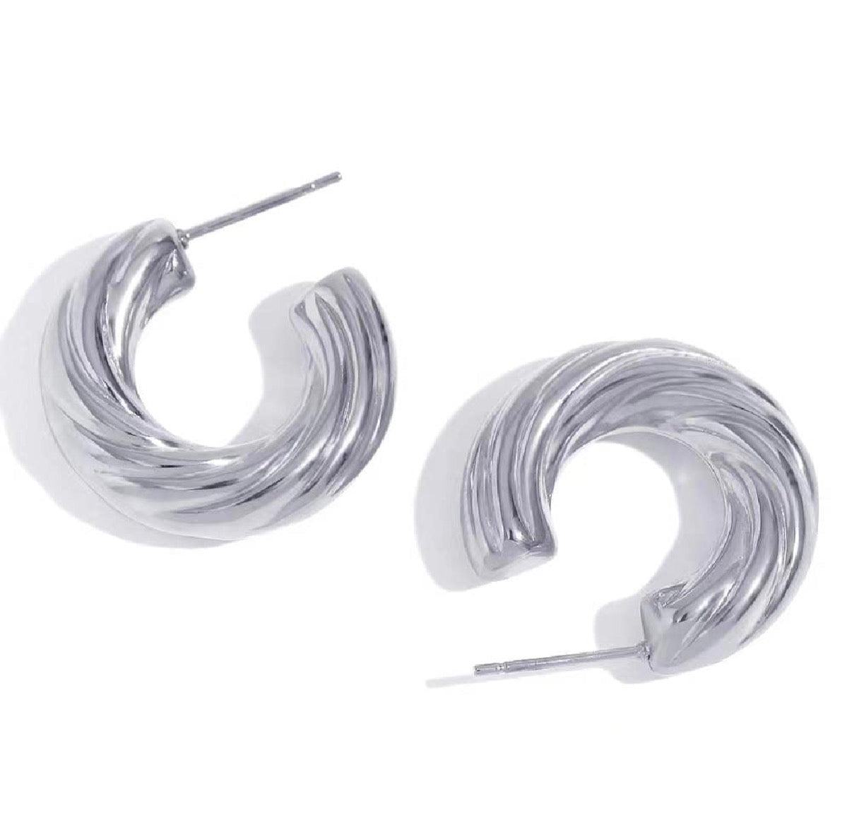 PENDIENTES ADAMAS GOLD - VIOLETA