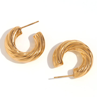 PENDIENTES ADAMAS GOLD - VIOLETA