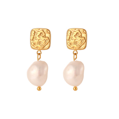 PENDIENTES PERLA