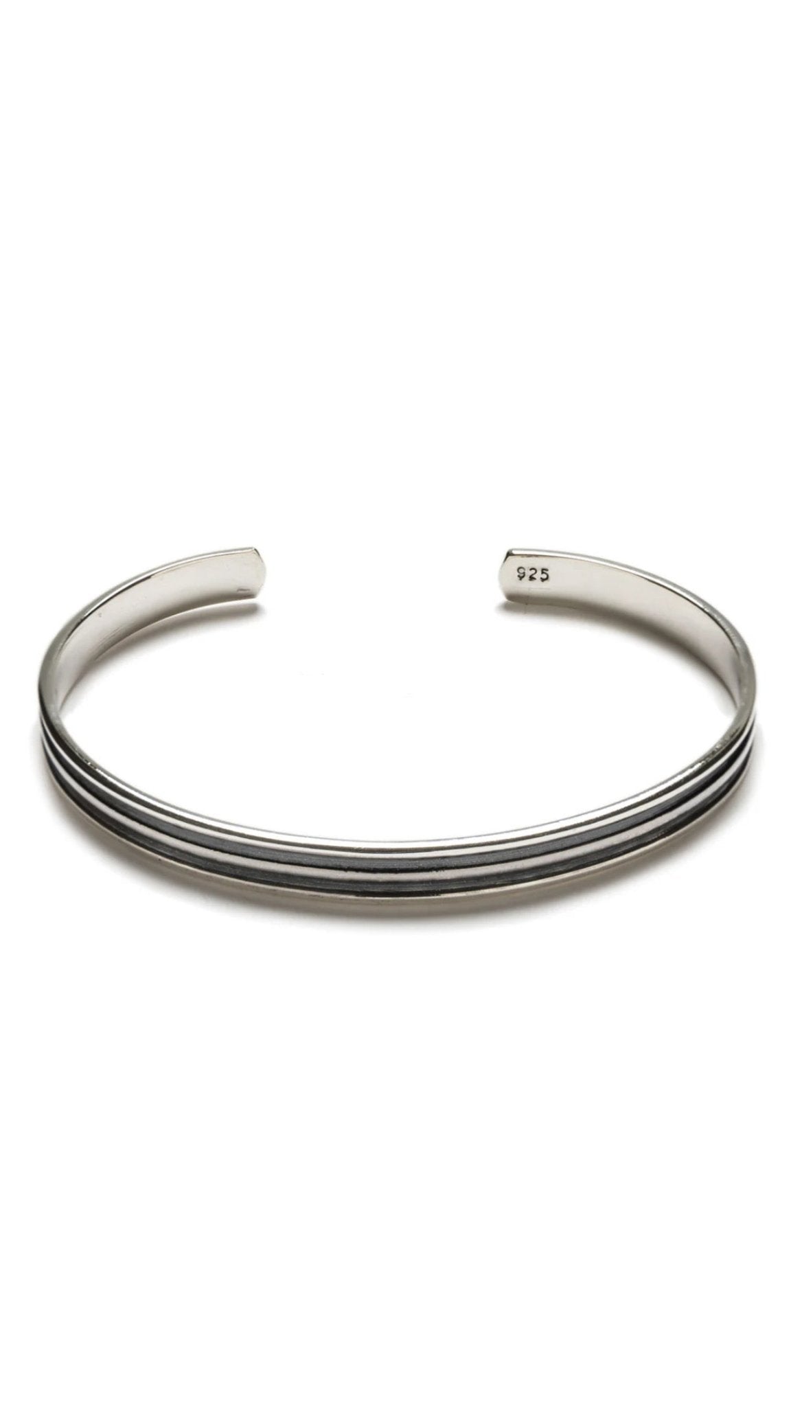 PULSERA RIGIDA RAYAS - VIOLETA