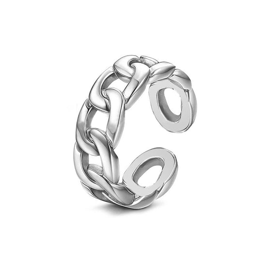 ANILLO CADENA SILVER